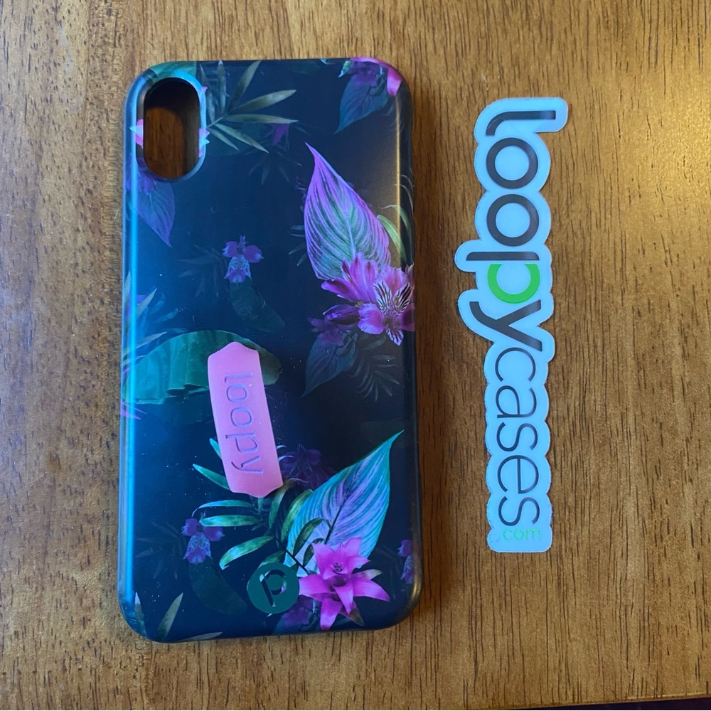 6.1 inch Iphone Loopy Case with sticker